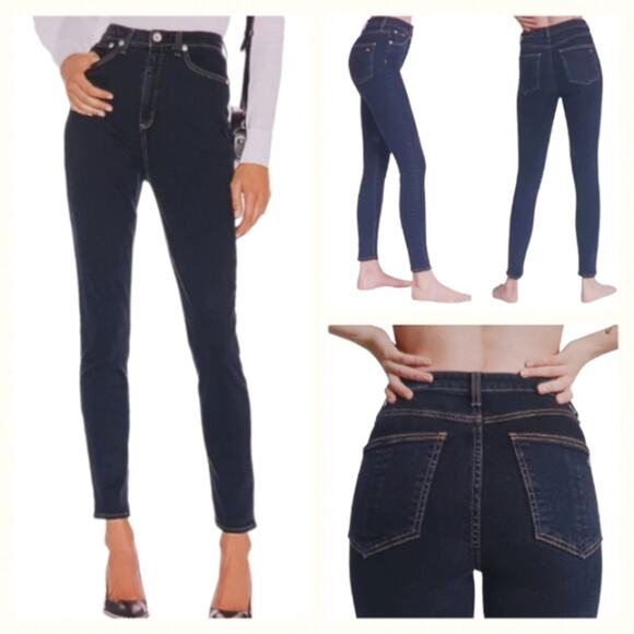 Rag & Bone Jane Super High Rise Skinny GUC $235 Size 28   J1301 - Picture 1 of 11